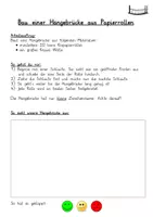 Vorschau - Arbeitsblätter - Brücken bauen: Forscher-Arbeitsblätter & Tippkarten (Statik & MINT) - Sachunterricht - Kl. 3/4 - Seite 3