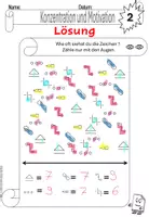 Vorschau - Arbeitsblätter - Konzentration trainieren in der 5. und 6. Klasse - Seite 3