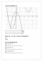 Vorschau - Arbeitsblätter - Die Scheitelpunktform Erklärung Aufgaben Lösungen - Seite 2
