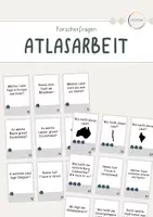 Vorschau - Aufgabenkarten - Atlasarbeit - Übungsaufgaben - Deckblatt