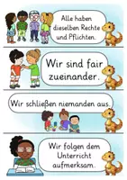 Vorschau - Merkblätter - Klassenregeln Dinoklasse Klassentier Dinosaurier - Seite 3