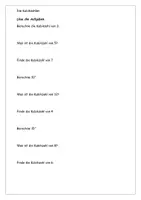Vorschau - Arbeitsblätter - Kubikzahlen üben m. Lösung - Seite 2