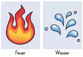 Vorschau - Spiele - Symbolkarten Feuer, Wasser, Blitz (Schwimmunterricht) - Seite 3