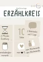 Vorschau - Anderer Materialtyp - Erzählkreis - Würfelvorlage - Deckblatt