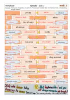 Vorschau - Arbeitsblätter - Opposites/Vocabulary - level 2 (3 Arbeitsblätter mit Lösungen) - Deckblatt