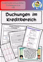 Vorschau - Stundenentwürfe - Buchungen im Kreditbereich BwR 9 II Lehrplan Plus - Deckblatt