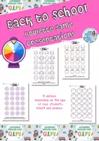 Voorbeeld - School presentations with roulette - Voorblad