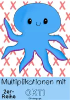 Vorschau - Interaktives Material - Multiplikationen 2er-Reihe (Interaktives PDF) - Deckblatt
