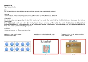 Vorschau - Spiele - Lernspiel zur Mengenerfassung: Blitzblick - Seite 1