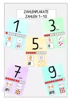 Vorschau - Poster - Zahlenposter Zahlen 1-10 - Deckblatt