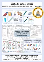 Vorschau - Arbeitsblätter - MATERIALPAKET: Englisch 3./4. Klasse - Seite 1