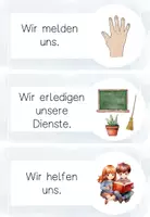 Vorschau - Poster - Klassenorganisation - Ziel der Woche + Klassenregeln Materialpaket – Wochenziel & Regeln Grundschule | Growth Mindset - Seite 3