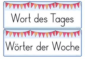 Vorschau - Aufgabenkarten - Wort des Tages, Wörter der Woche | Visualisierung - Seite 3