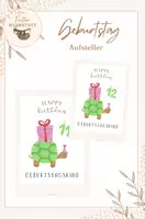 Vorschau - Anderer Materialtyp - Geburtstag Aufsteller - Deckblatt