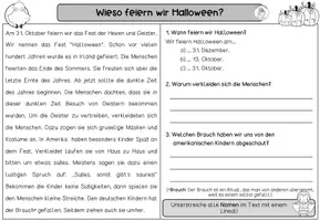 Vorschau - Arbeitsblätter - Wachsendes Sparpaket - "Differenzierte Lesetexte" I Kl. 1-4 - Seite 2