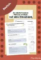 Vorschau - Arbeitsblätter - Ein selbsterfundenes Märchen erzählen mit dem Kamishibai - Deckblatt
