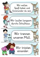 Vorschau - Mal- und Bastelvorlagen - Eselklasse XXL Materialpaket Klassentier Esel - Seite 2