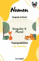 Vorschau - Stundenentwürfe - PPT & Stundenentwurf: Singular & Plural - Nomen inkl Lösungen - Teil 2 - Deckblatt