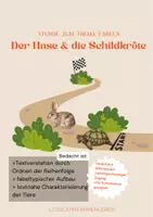 Vorschau - Arbeitsblätter - Fabeln: ,,Hase & Schildkröte" -Aufbau, Charakterisierung - Deckblatt