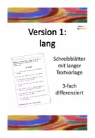 Vorschau - Arbeitsblätter - Differenziertes Wendediktat: Im Garten - Seite 2