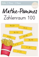 Vorschau - Spiele - Mathe-Pommes (Lernspiel) - Zahlenraum 100 - Deckblatt