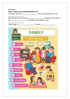 Vorschau - Arbeitsblätter - My family Aufgaben und Lösung - Seite 2