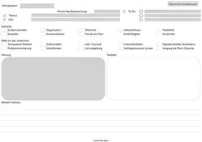 Vorschau - Anderer Materialtyp - Hospitationsbogen Referendar*in - Seite 2