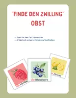 Vorschau - Spiele - Finde den Zwilling Obst - Deckblatt