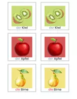 Vorschau - Spiele - Finde den Zwilling Obst - Seite 1