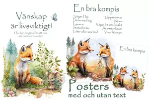 förhandsvisning - Vänskap: Poster, faktatext, läsförståelse, skrivuppdrag, klurigheter - sida 3