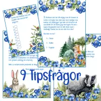 förhandsvisning - Blåbärsskogen Fakta, pyssel, tipsfrågor mm - sida 2