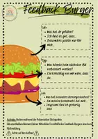 Vorschau - Poster - Präsentation: Feedbackburger-Methode Poster - Seite 1