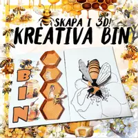 förhandsvisning - BIN del 3 – Skapa i 3D – Kreativa Bin - försättsblad