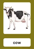 Vorschau - Bildkarten - Flashcards - Farm animals - Seite 1
