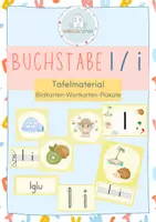 Vorschau - Poster - Buchstabeneinführung I - Bildkarten - Deckblatt
