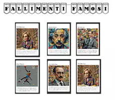 anteprima - Clipart / Immagini originali - Berühmte Misserfolge - Klassenzimmerdekoration - Pagina di copertina