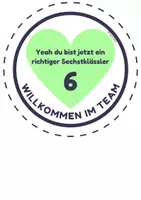 Vorschau - Fördermaterial/Inklusion - Willkommensgruß 6. Klasse - Seite 2