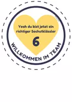 Vorschau - Fördermaterial/Inklusion - Willkommensgruß 6. Klasse - Seite 3