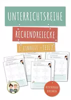 Vorschau - Unterrichtsreihen - 1. Stunde: Rechendreiecke (Teil 2) Außenzahlen berechnen - Deckblatt