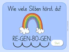 Vorschau - Spiele - Silben Quiz schwer (Spiel 5) - Seite 1