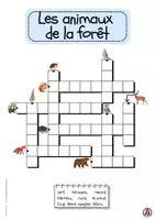 Vorschau - Spiele - Materialpaket- Les animaux - les mots croisés en images (Kreuzworträtsel) - Seite 2