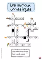 Vorschau - Arbeitsblätter - Les animaux domestiques (les mots croisés en images) Kreuzworträtsel - Seite 3
