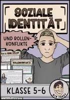 Vorschau - Stundenentwürfe - Soziale Identität - Selbstbild und Fremdbild - Was denken die anderen? Klasse 5,6 Ethik - Deckblatt