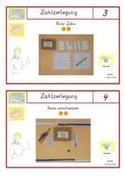 Vorschau - Stationenlernen - Kartei zur Zahlzerlegung im Zahlenraum bis 10 - Seite 3