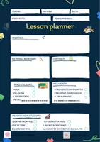 anteprima - Materiale di supporto/inclusione - Lesson planner - con monitoraggio attenzione - Pagina di copertina
