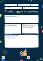 anteprima - Materiale di supporto/inclusione - Lesson planner - con monitoraggio attenzione - Pagina 2