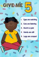 anteprima - Schede informative - Cartello per la gestione della classe - GIVE ME 5 Poster - Pagina 2
