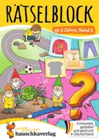 Vorschau - Stundenentwürfe - Rätselblock ab 3 Jahre, Band 2 - Deckblatt