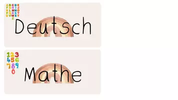 Vorschau - Poster - Tagesablauf / Tagestransparenz: Regenbogen | Boho - Seite 3