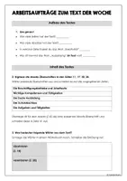 Vorschau - Arbeitsblätter - Text der Woche - Berufsbild: Friseur*in - - Seite 3